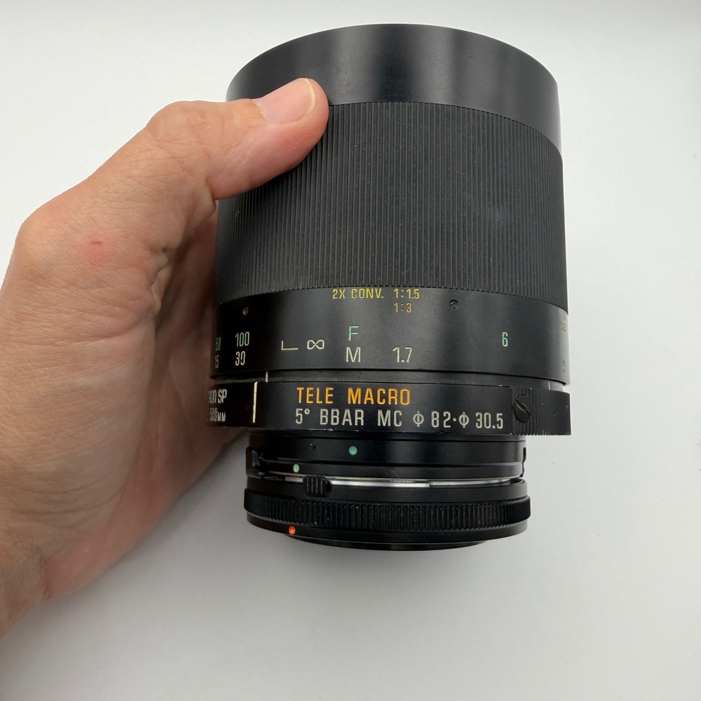 Tamron SP 500mm f/8 55B Lens Canon FD Adaptall-2‎ Adapter & Extension